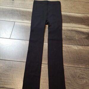 Black Leggings Thick knit